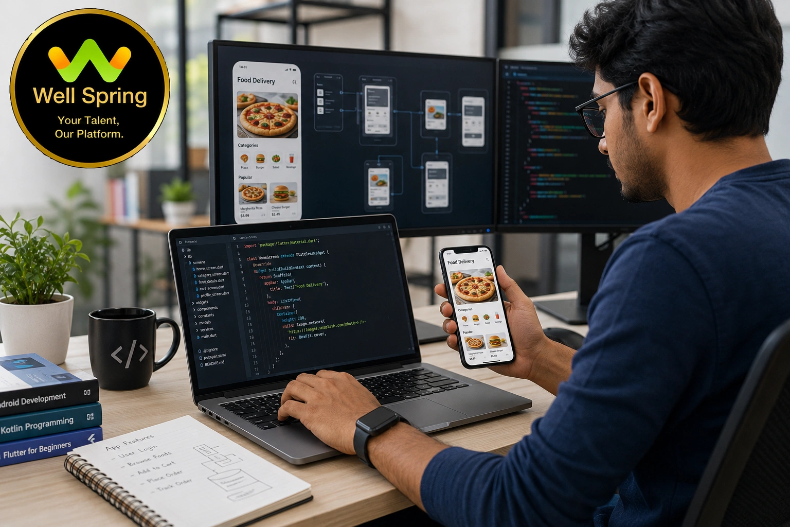 App Development Course in Trichy - Well Spring Talent Solutions