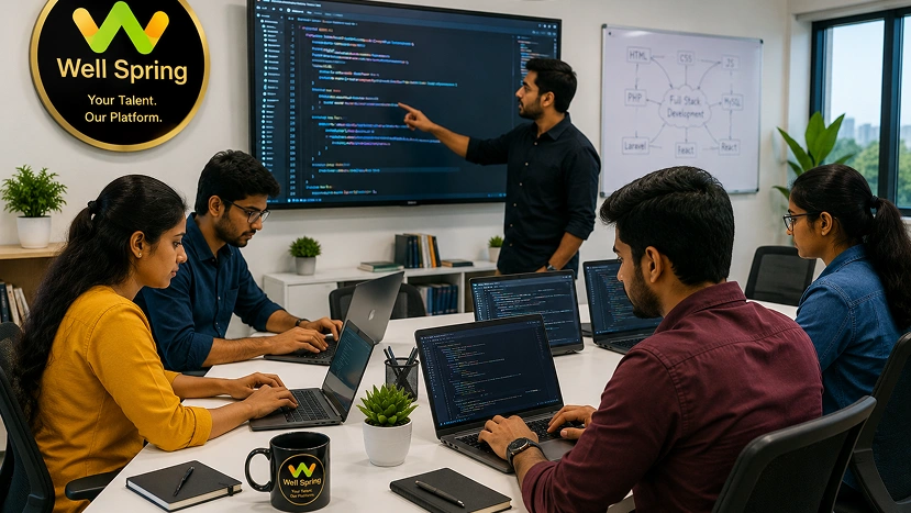 Full Stack Developer Course in Trichy - Well Spring Talent Solutions