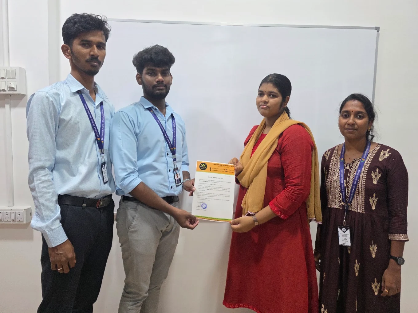 Bavithra - Full Stack Development internship learner