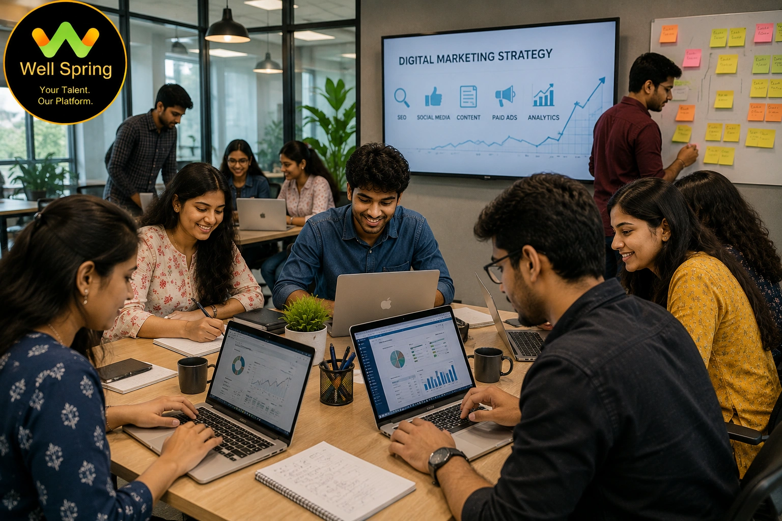 Digital Marketing Internship in Trichy - Well Spring Talent Solutions