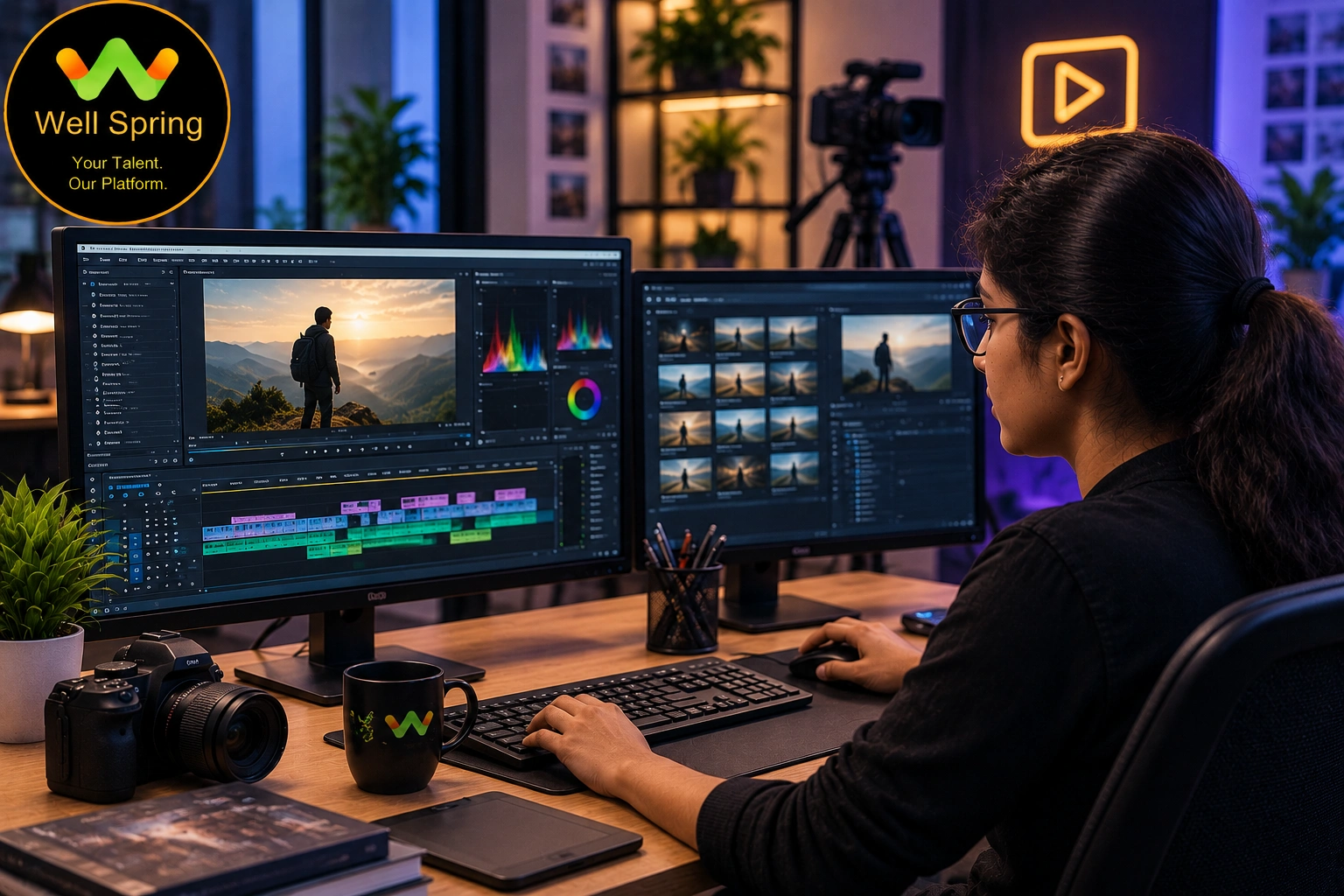 Video Editing Internship in Trichy - Well Spring Talent Solutions