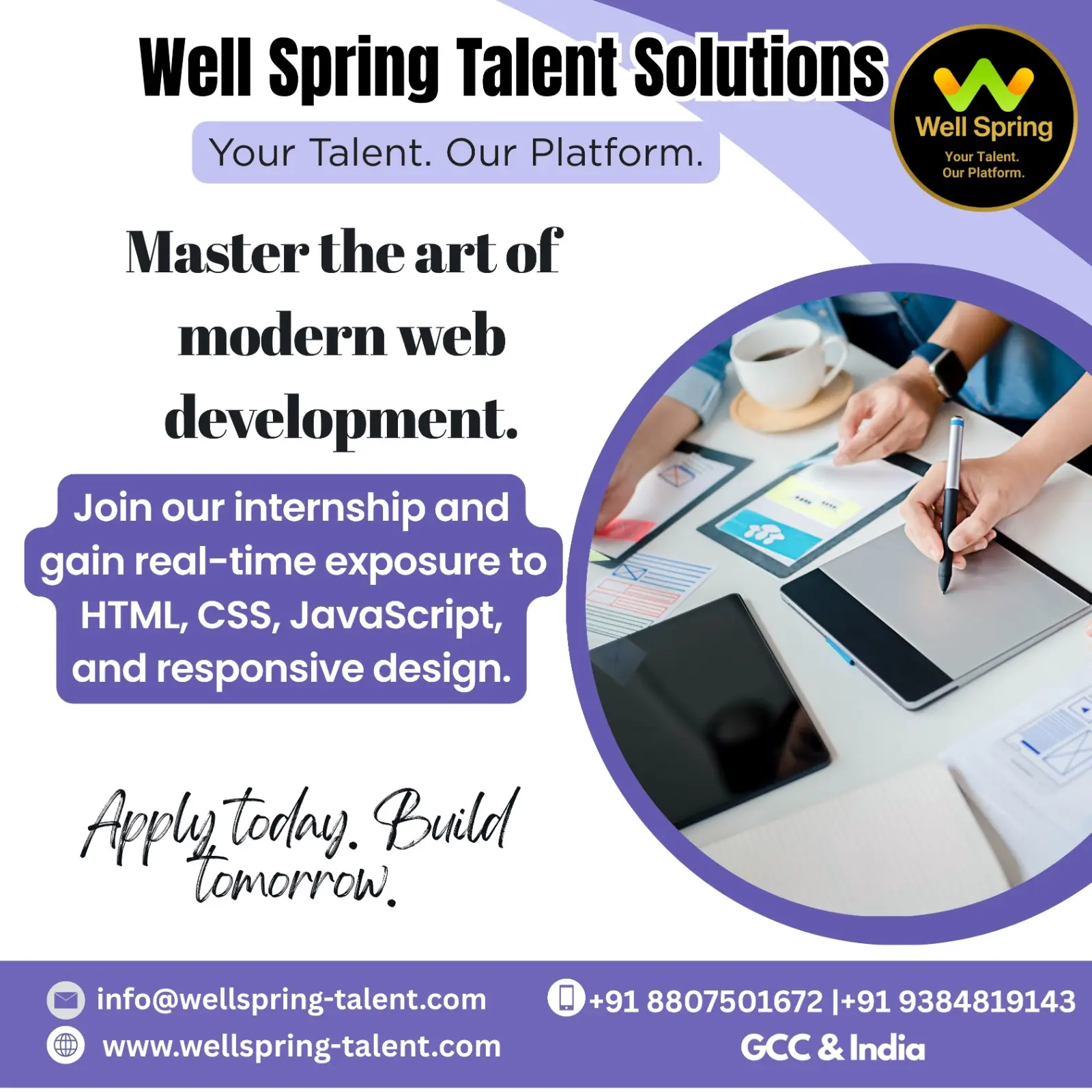 Web development workshop for student programmers