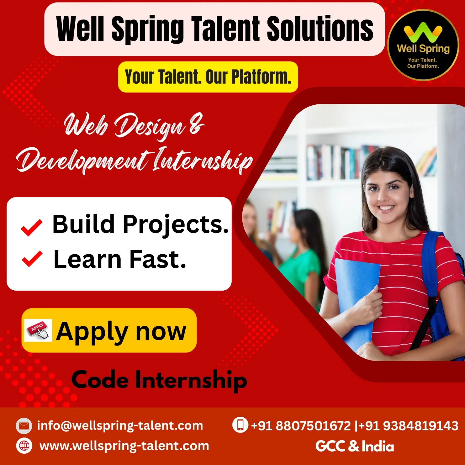 Website design and programming training session