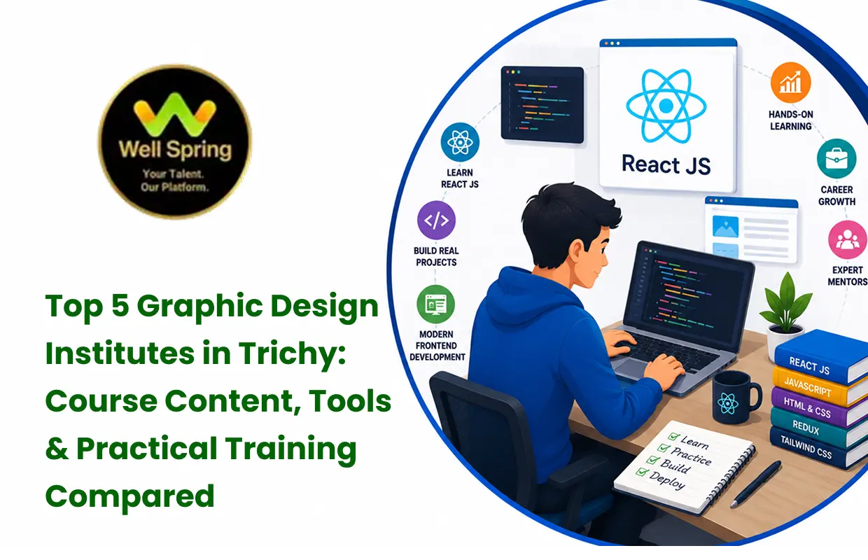 Top 5 Graphic Design Institutes in Trichy: Course Content, Tools & Practical Training Compared