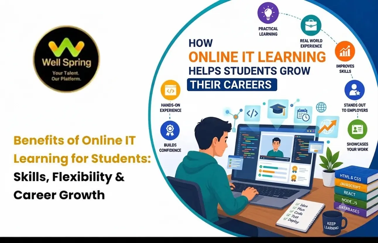 Benefits of Online IT Learning for Students: Skills, Flexibility & Career Growth