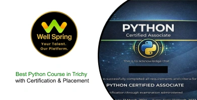 Best Python Course in Trichy with Certification & Placement
