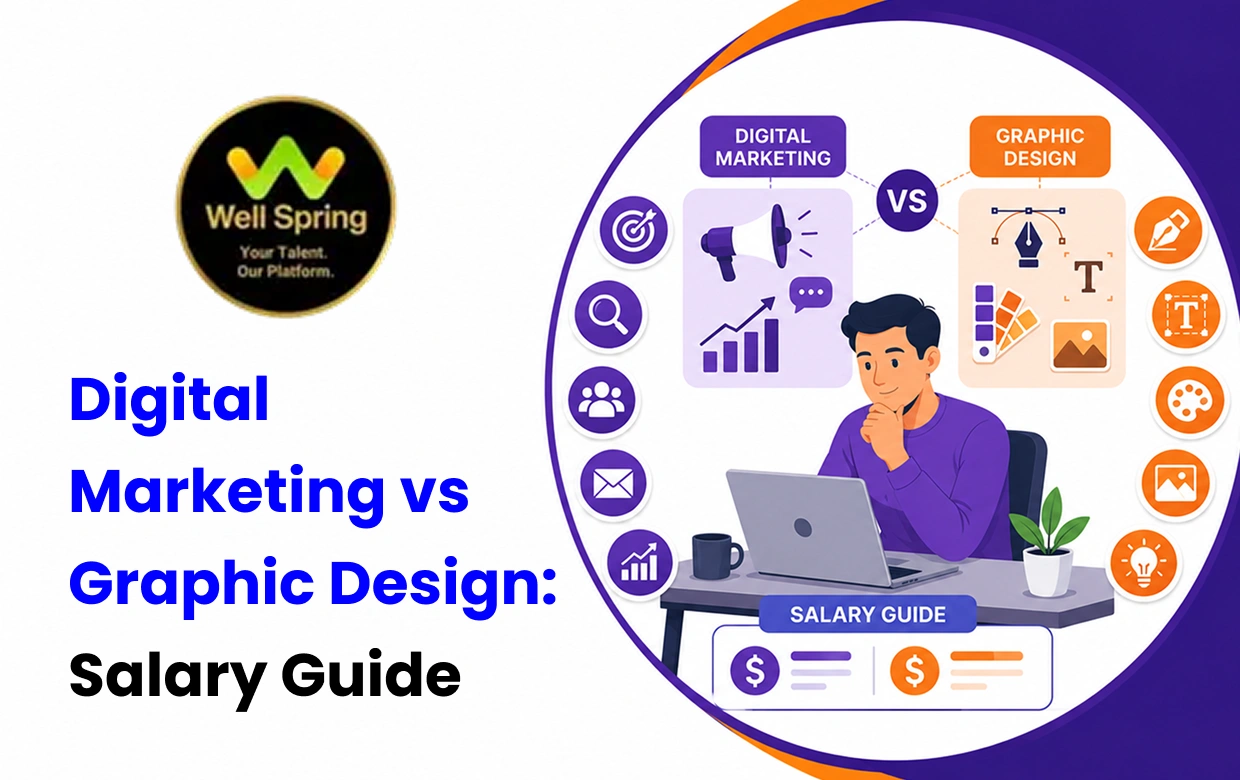 Digital Marketing vs Graphic Design: Salary Guide