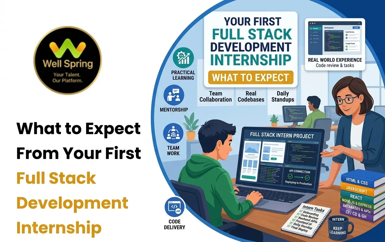 What to Expect From Your First Full Stack Development Internship