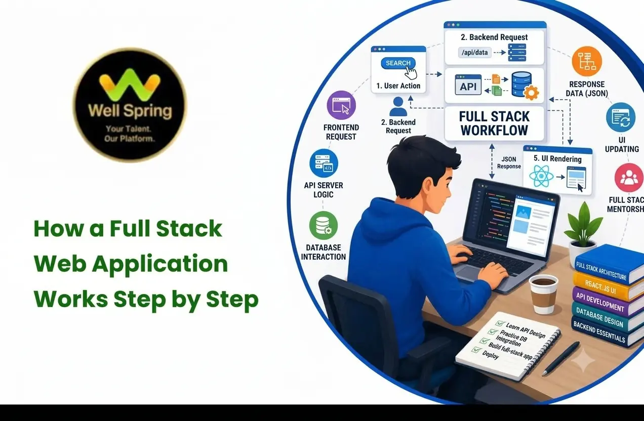 How a Full Stack Web Application Works Step by Step