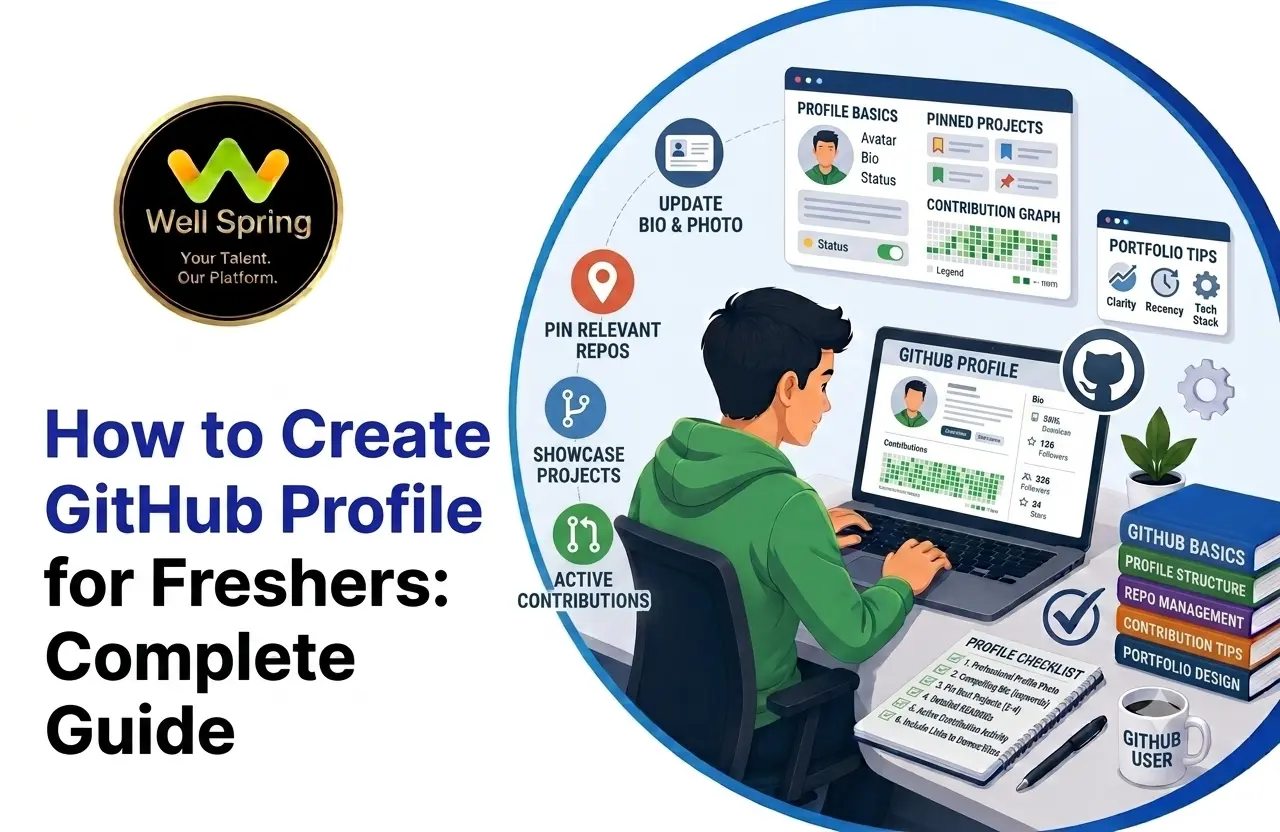 How to Create a GitHub Profile for Freshers: Complete Guide