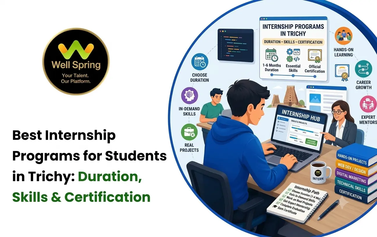 Best Internship Programs for Students in Trichy: Duration, Skills & Certification