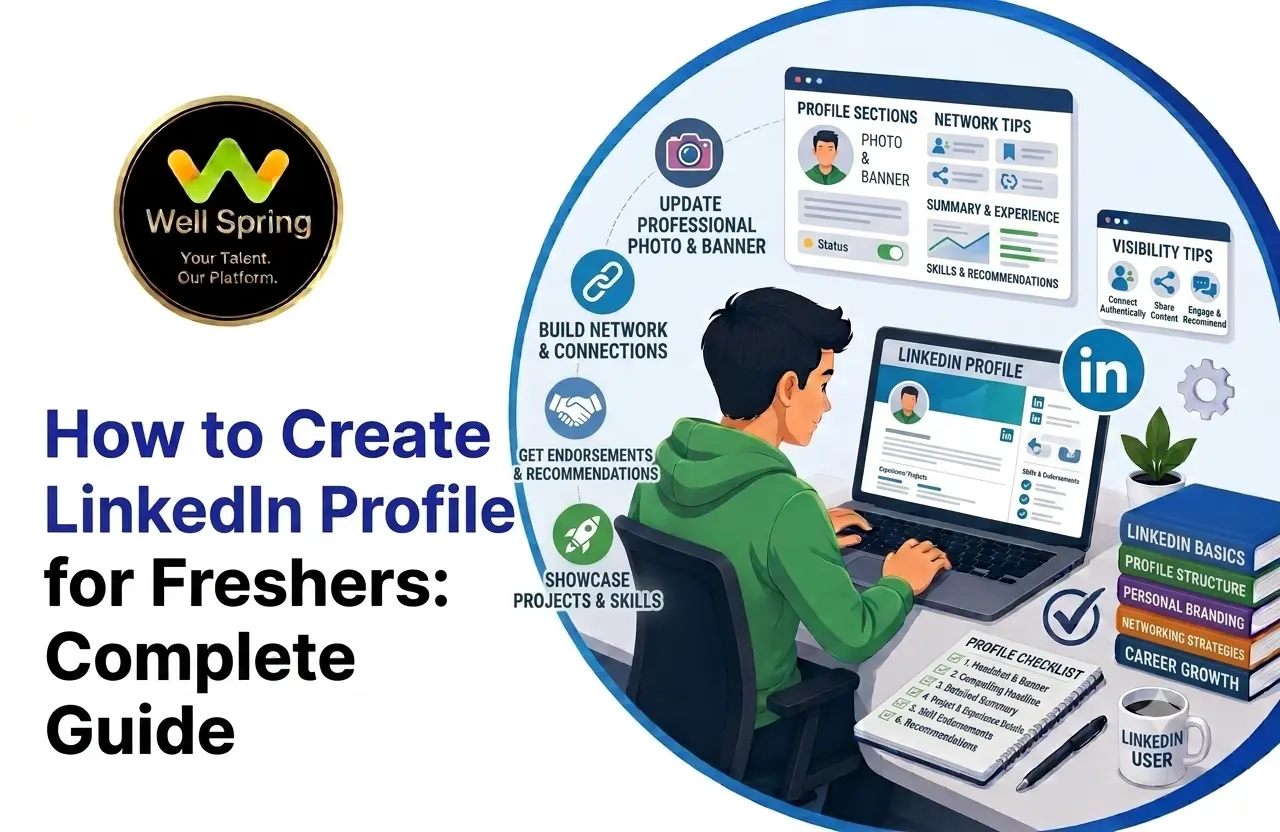 How to Create a LinkedIn Profile for Freshers: Complete Guide
