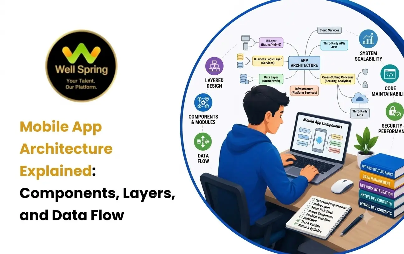 Mobile App Architecture Explained: Components, Layers, and Data Flow