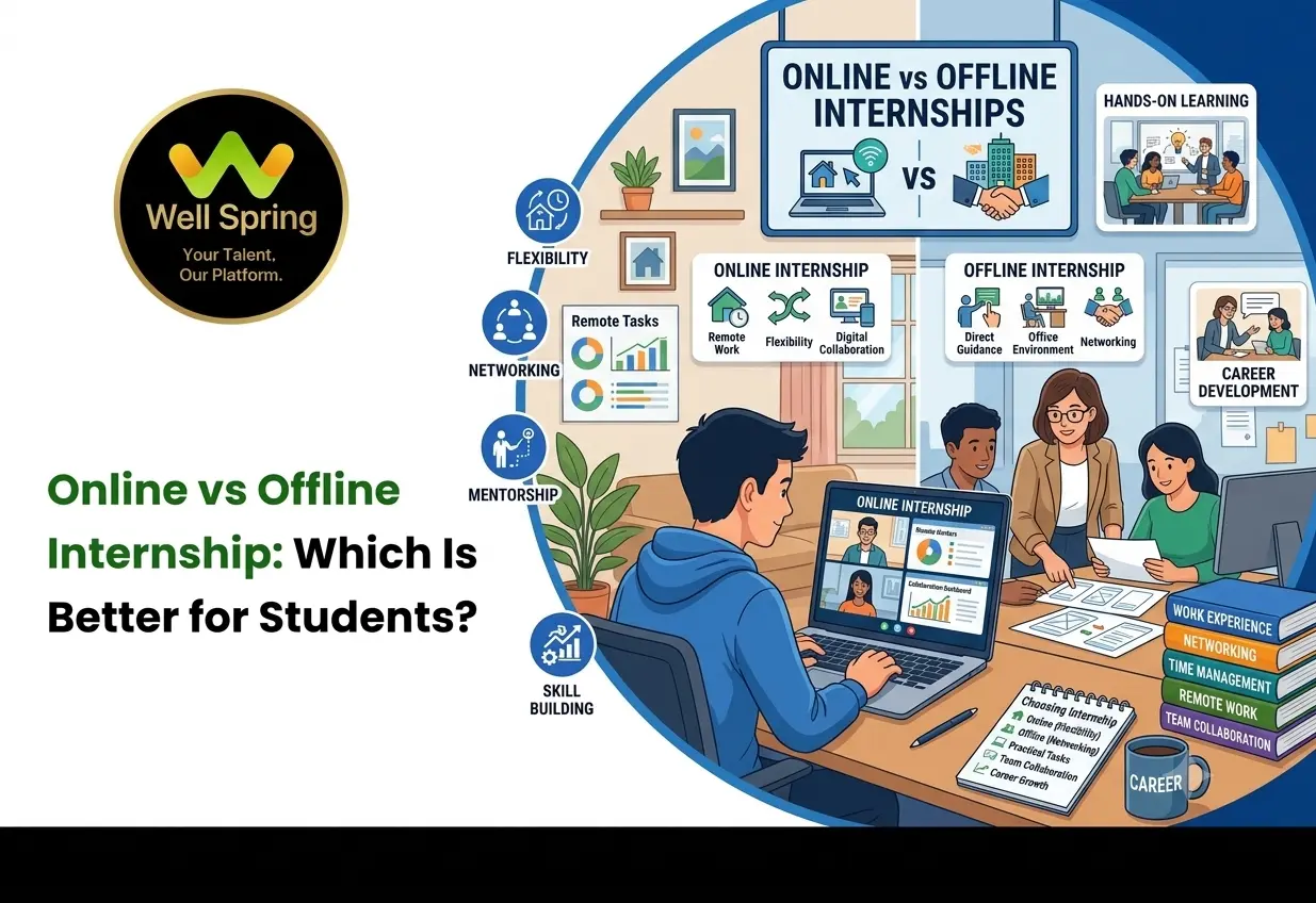 Online vs Offline Internship: Which Is Better for Students?