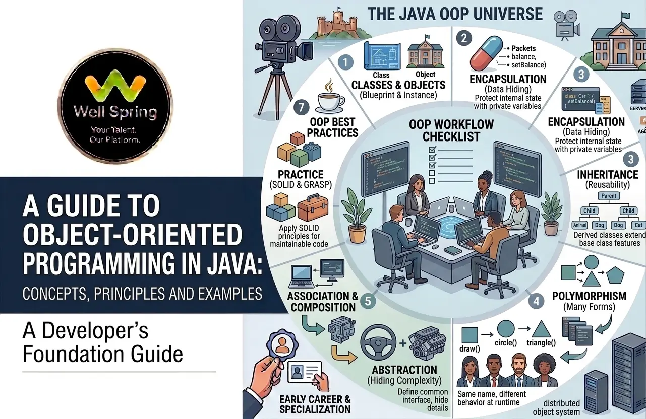 A Guide to Object-Oriented Programming in Java: Concepts, Principles and Examples