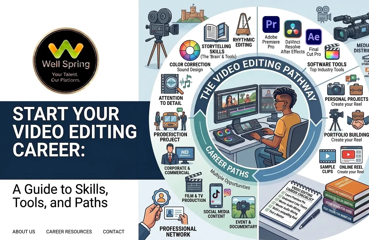 How to Start a Career in Video Editing: Skills, Tools, and Career Paths
