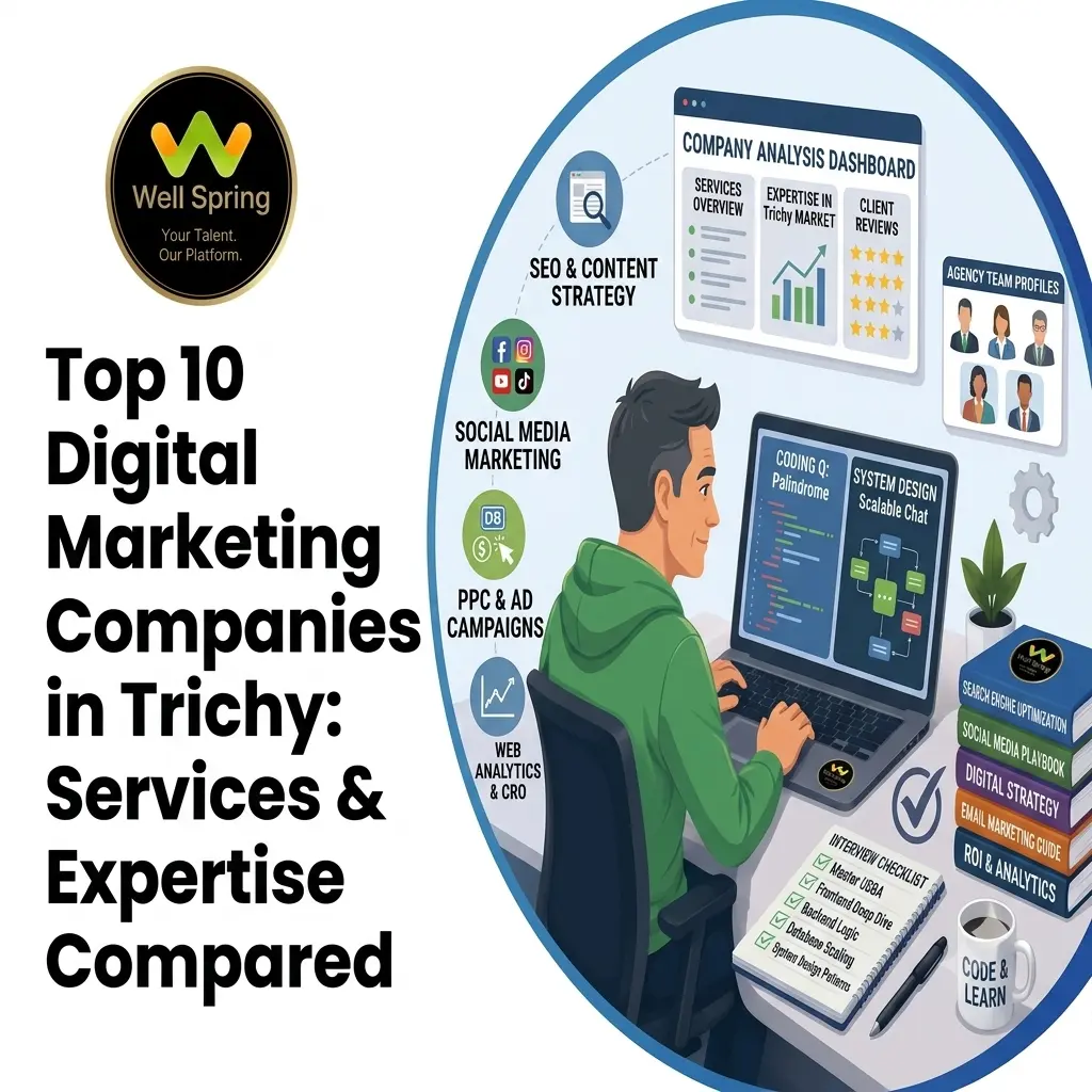 Top 10 Digital Marketing Companies in Trichy: Services & Expertise Compared