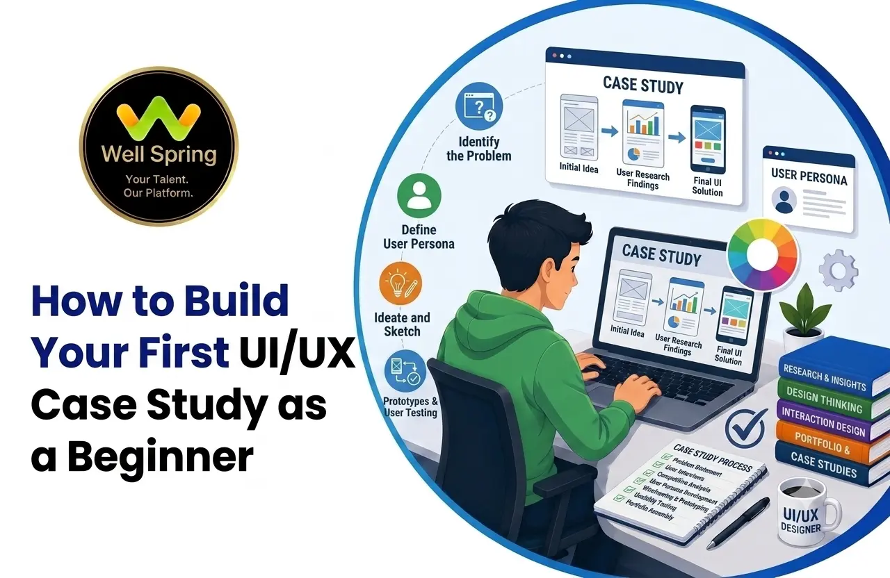 How to Build Your First UI/UX Case Study as a Beginner
