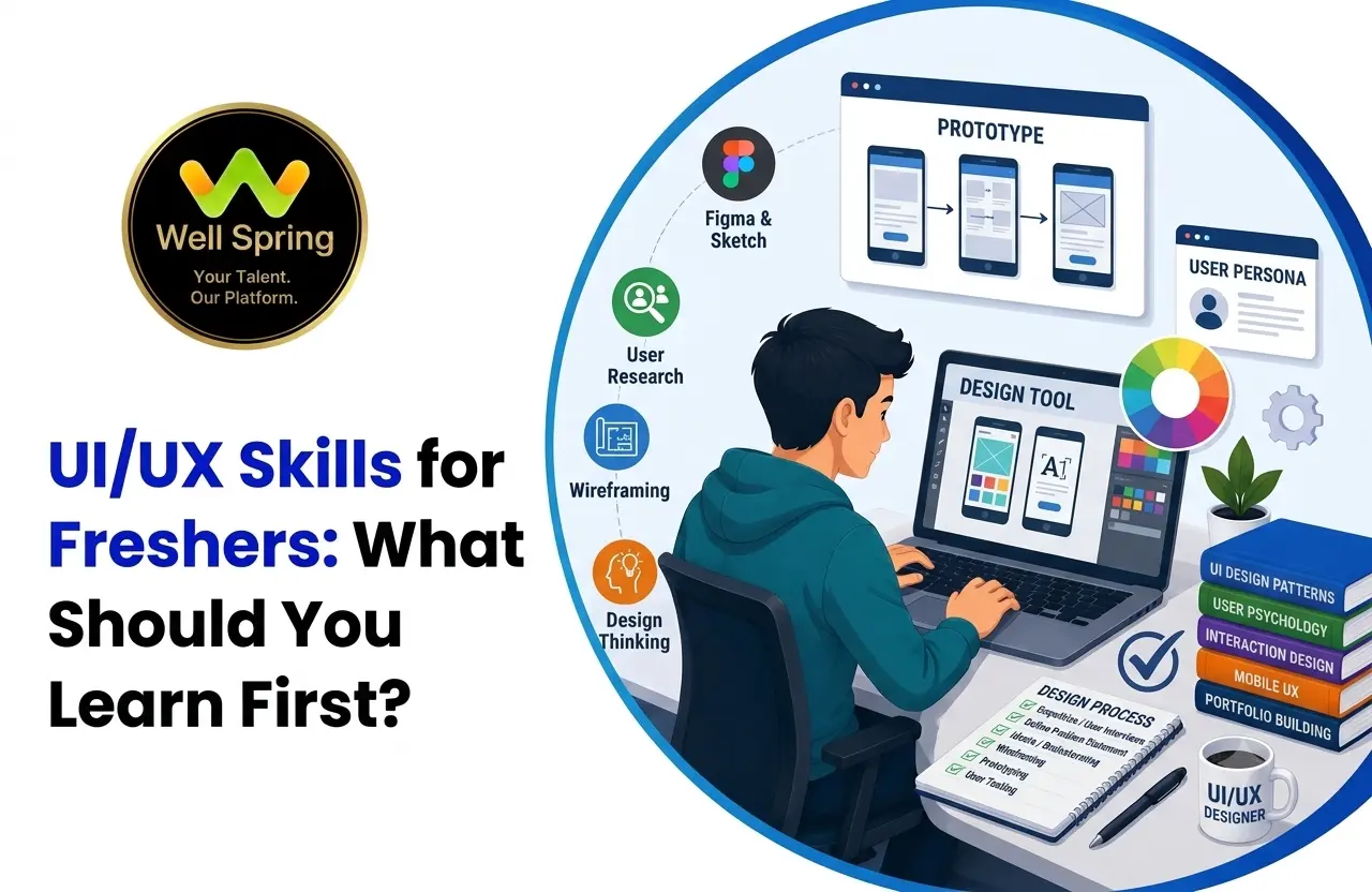 UI/UX Skills for Freshers: What Should You Learn First?